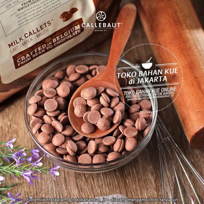

Couverture Callebaut Coklat Coin Chocolate Milk Callets Import 100gr