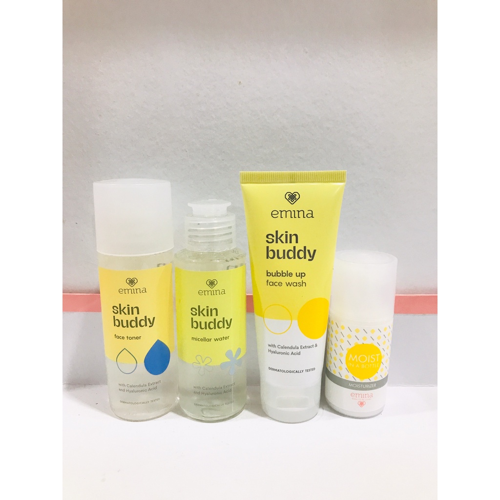 EMINA PAKET SKIN BUDDY (DOT BURST &amp; BUBBLE UP )