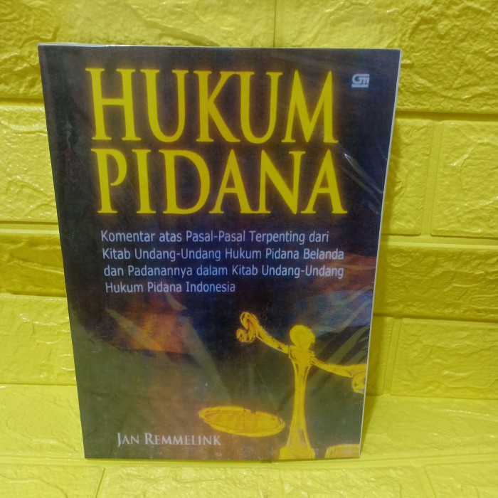 Hupi Hukum Pidana ( Jan Remmelink )