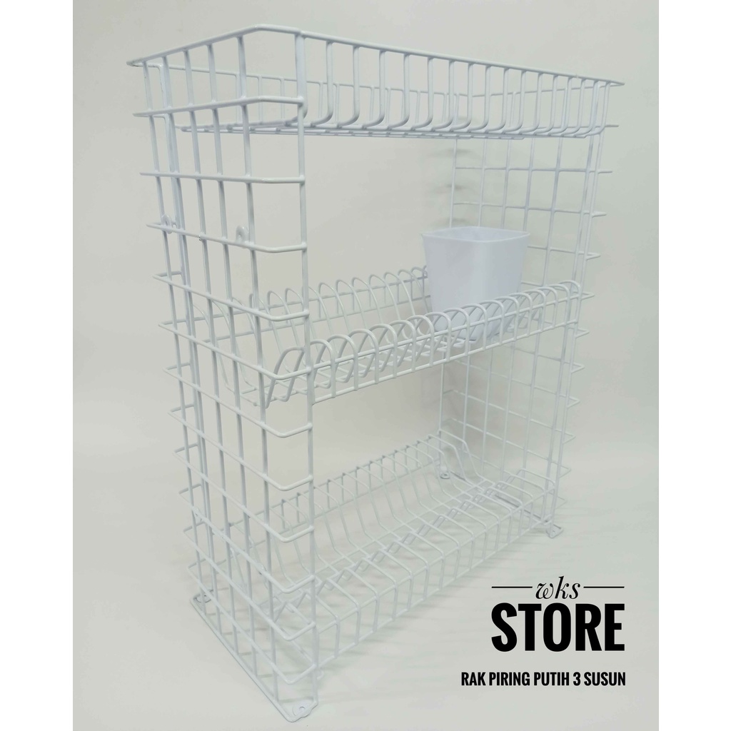 Modelline Rak Piring 3 Susun