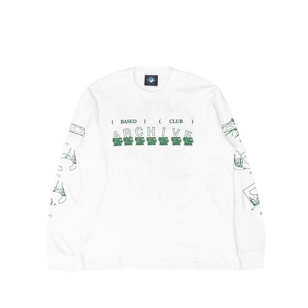 Based Club Grounding White Long Sleeve