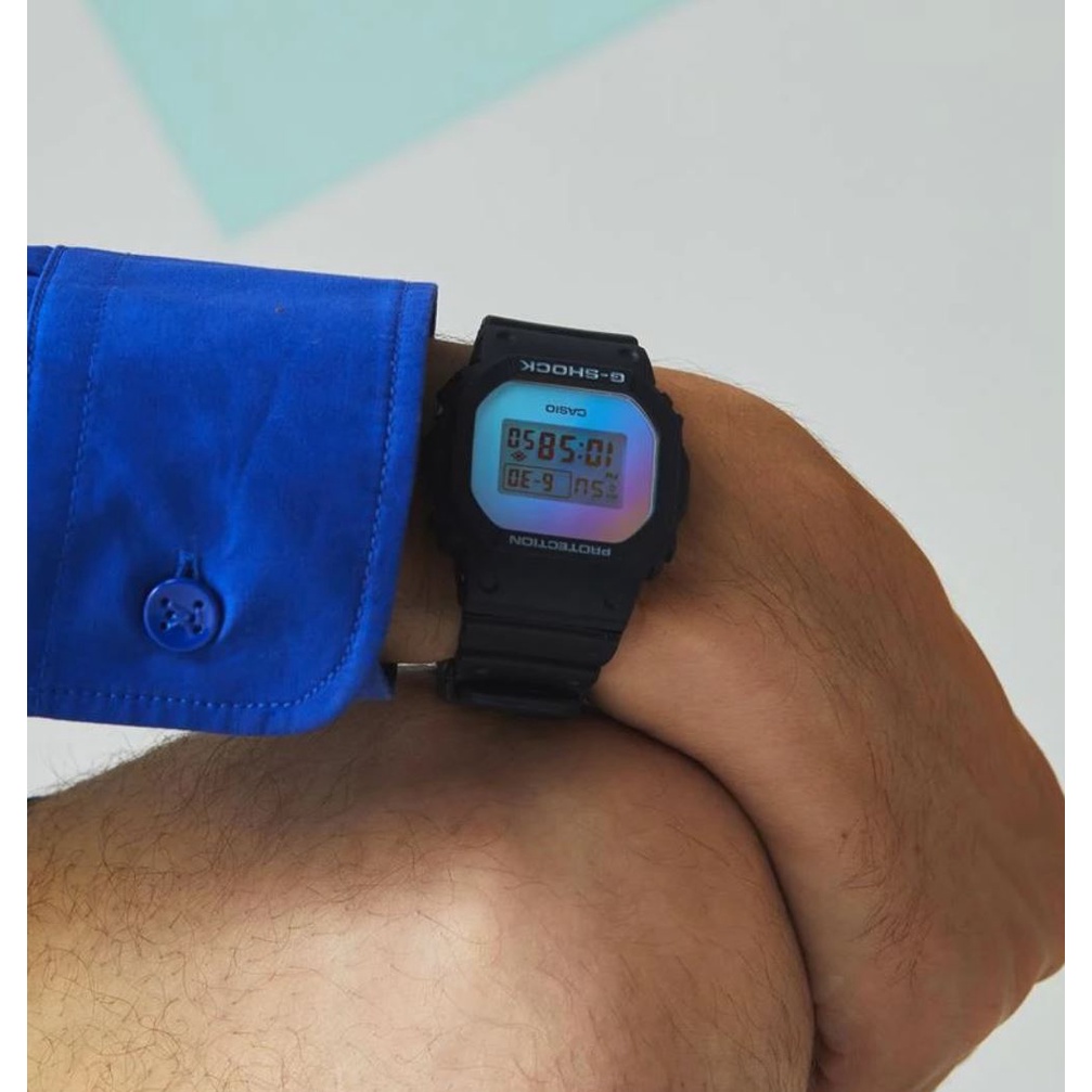G-SHOCK DW-5600 DW-5600SR-1 SHADES OF RAINBOW SRS POWER SAVE/AUTO LIGHT FUNCTION