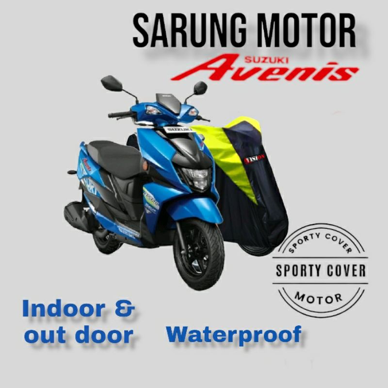 Sarung Motor Suzuki Avenis Cover Motor Avenis Pelindung Tutup  Selimut Avenis.