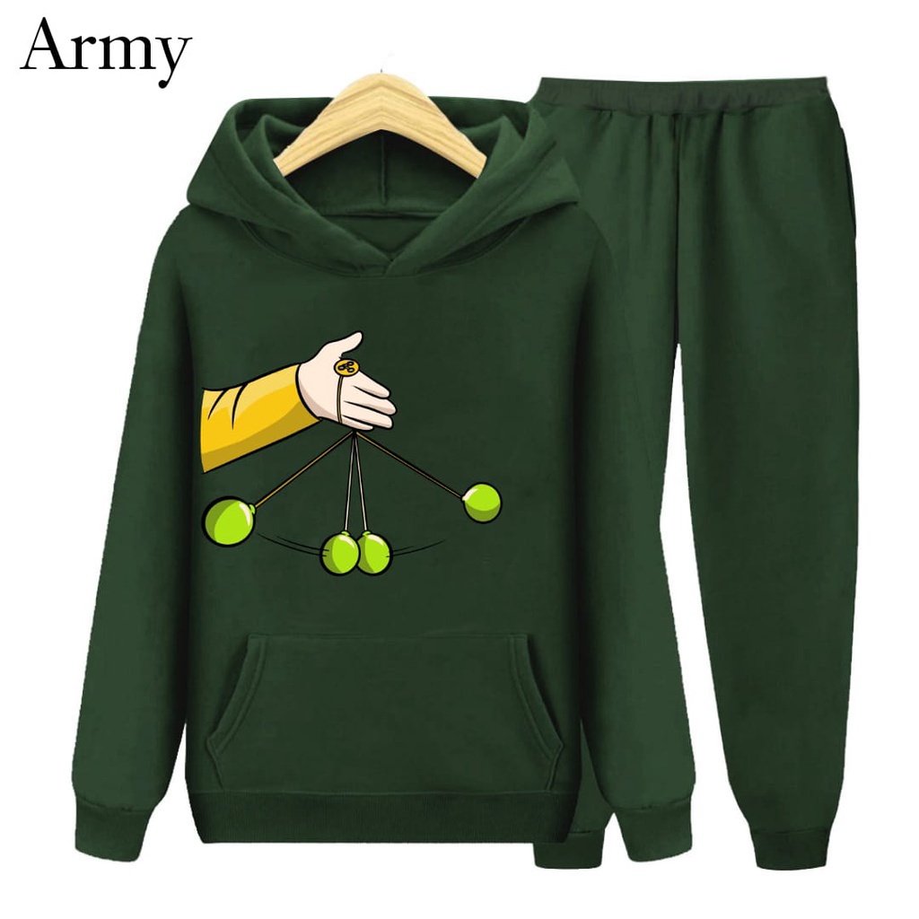 Hzl_outfit Setelan Sweater Hoodi Latto Latto Anak Anak/Setelan COD