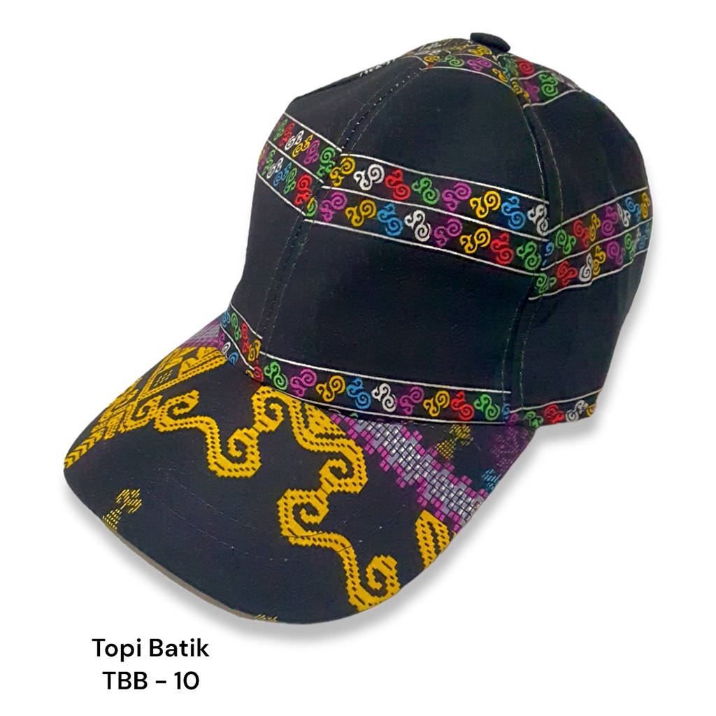 Topi Batik Baseball Handmade Batik Cap TBB_10 / Topi Batik Kain Baseball Jogja