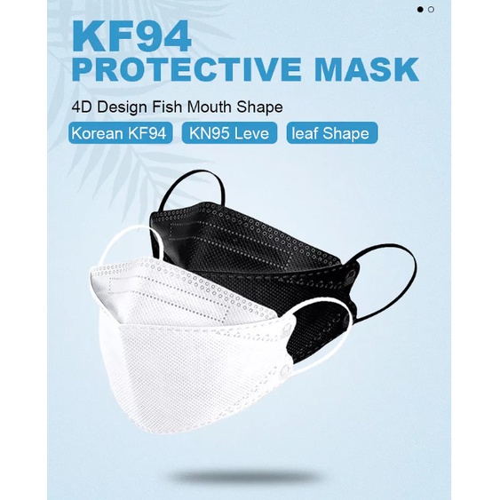 KF94 Masker Korea Evo Model Isi 10 Pcs Warna