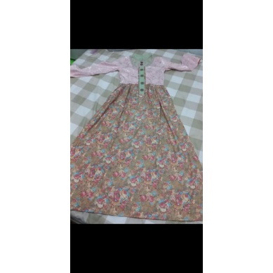 preloved gamis tuneeca size s