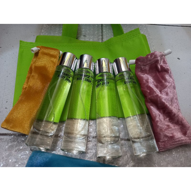 PARFUM REFILL 50ML AROMA VANILL4 BODY SHOP KUALITAS PREMIUM AWET DAN TAHAN LAMA