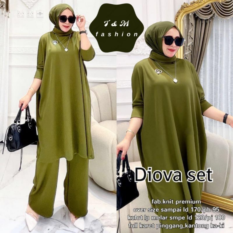 T &amp; M Fashion~New Set Long Tunik Sabrina Long Tunik Wanita | Setelan tunik Dan Celana Terbaru | One set Tunik Sabrina Viral