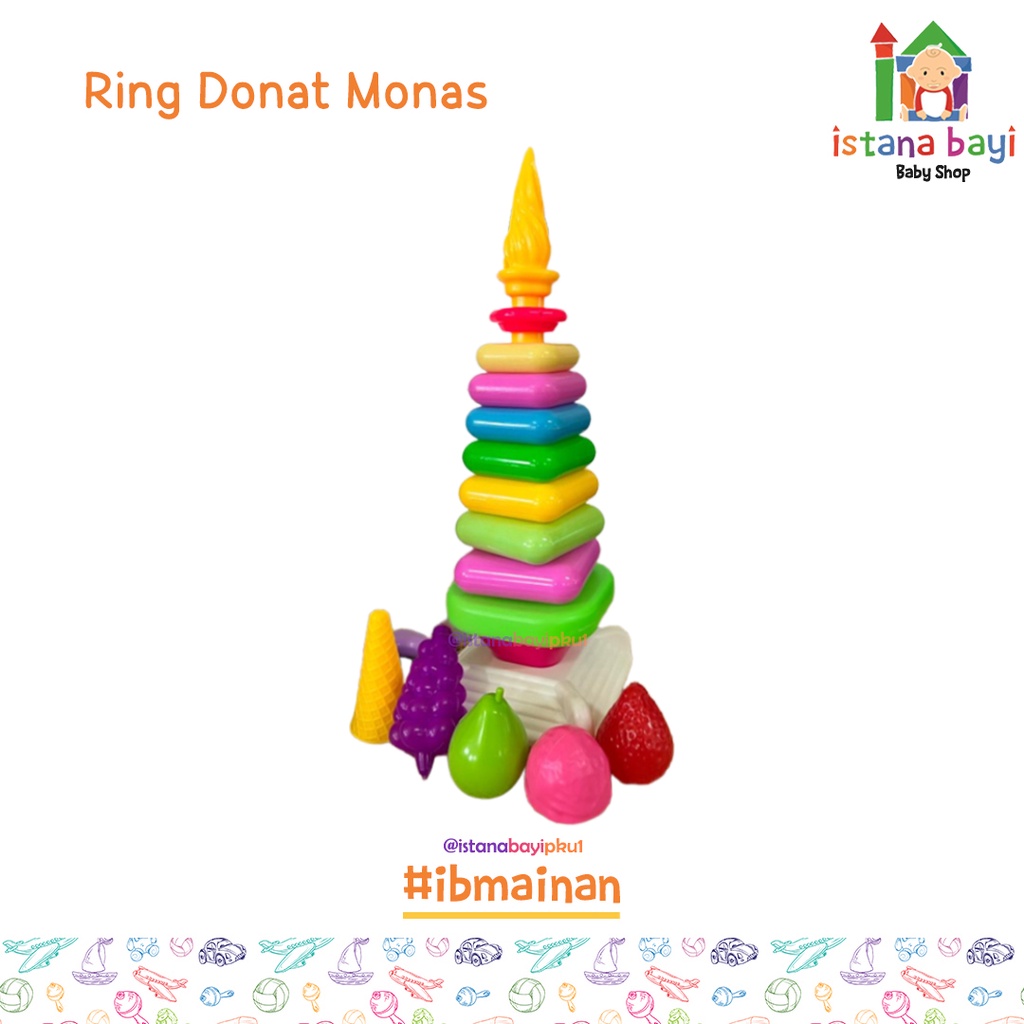 Ring donut Bebek 1 Pcs/mainan ring donut duck