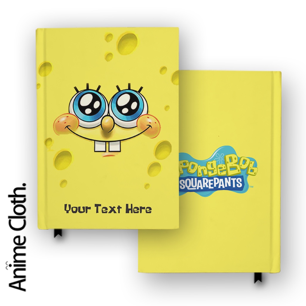 

Buku Catatan Spongebob Face 7 Agenda Diary Jurnal Custom Hardcover A5 A6