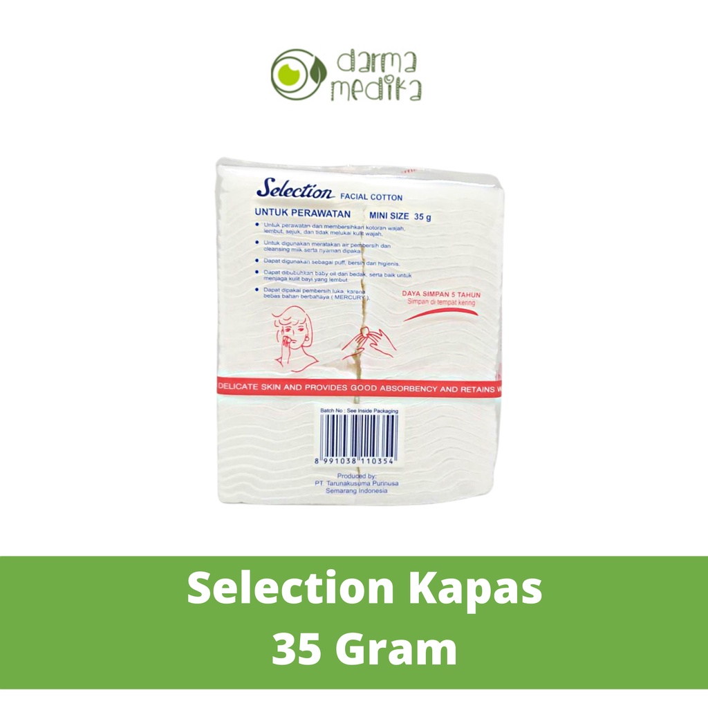 Selection Kapas 35gram 35 gram