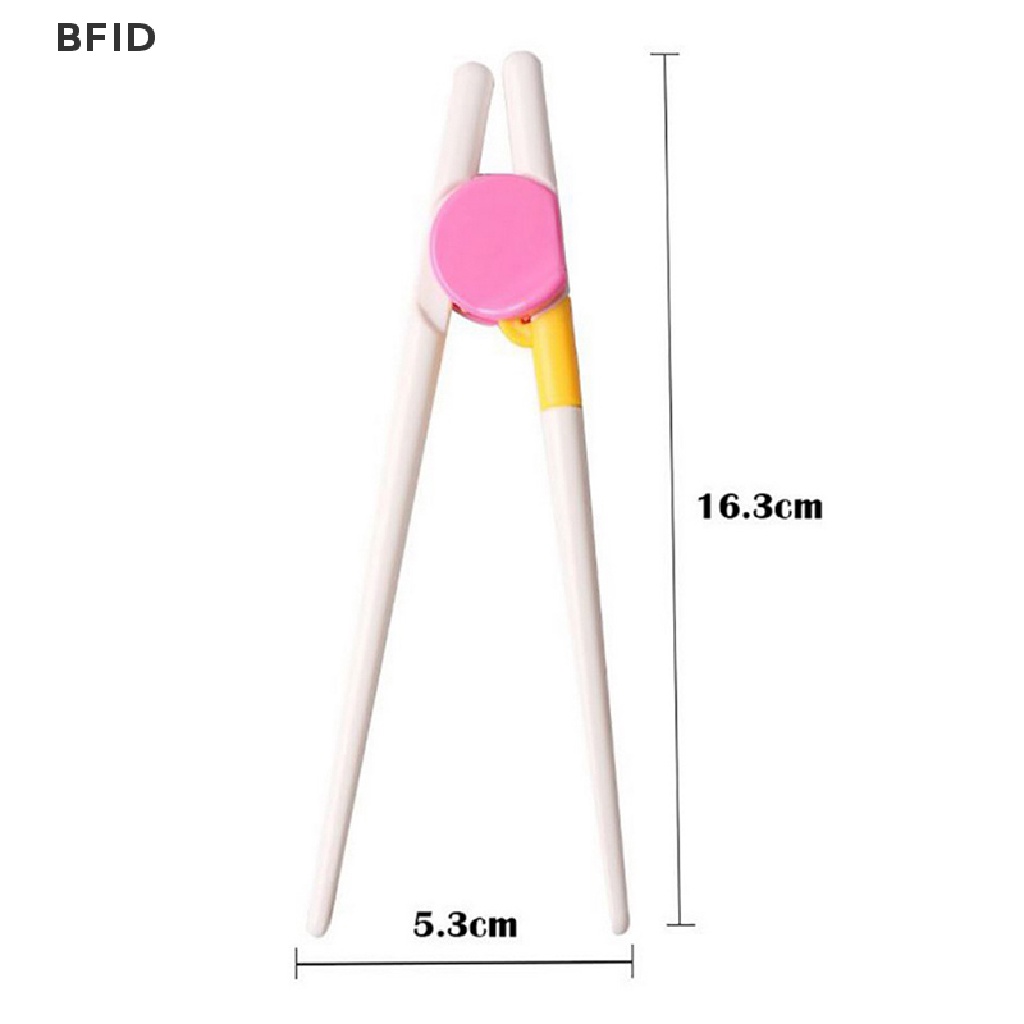 [BFID] 1pasang Sumpit Untuk Sushi Bayi Anak Kartun Makanan Stik Mudah Digunakan Pelatihan Belajar Menyenangkan Helper Dishes Dinner Game Alat Dapur [ID]