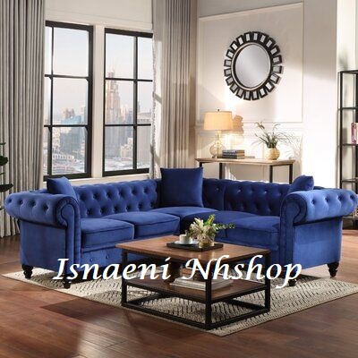 Elegan Klasik Chesterfield Sofa Ruang Tamu Minimalis/Sofa Cafe/Sofa Hotel/Sofa Restoran/Sofa Kantor