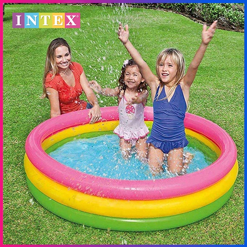 Kolam Renang Anak Bayi Pelangi Mandi Bola / Baby Swimming Pool