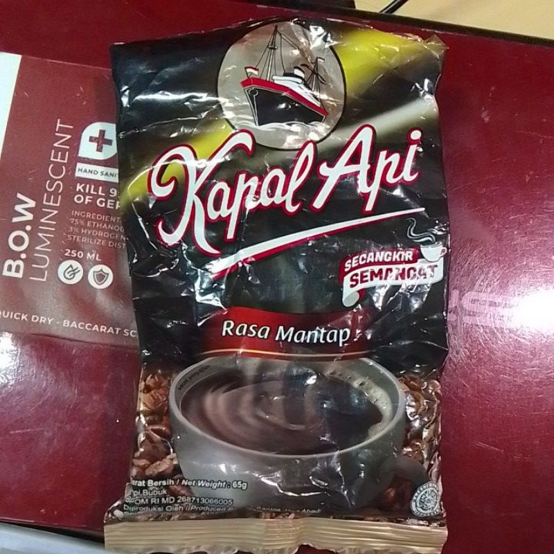 

KOPI KAPAL API MANTAP 65Gr