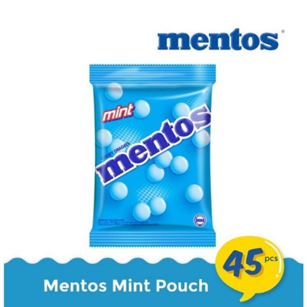 

Mentos permen mint bag 121,5 gr