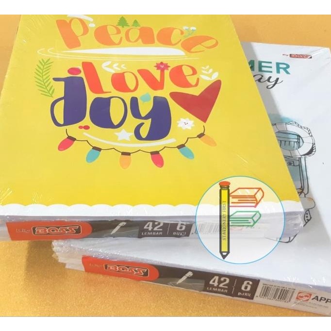 

Buku BIGBOSS Boxy 42 Lembar 1 Pack isi 6 Buku