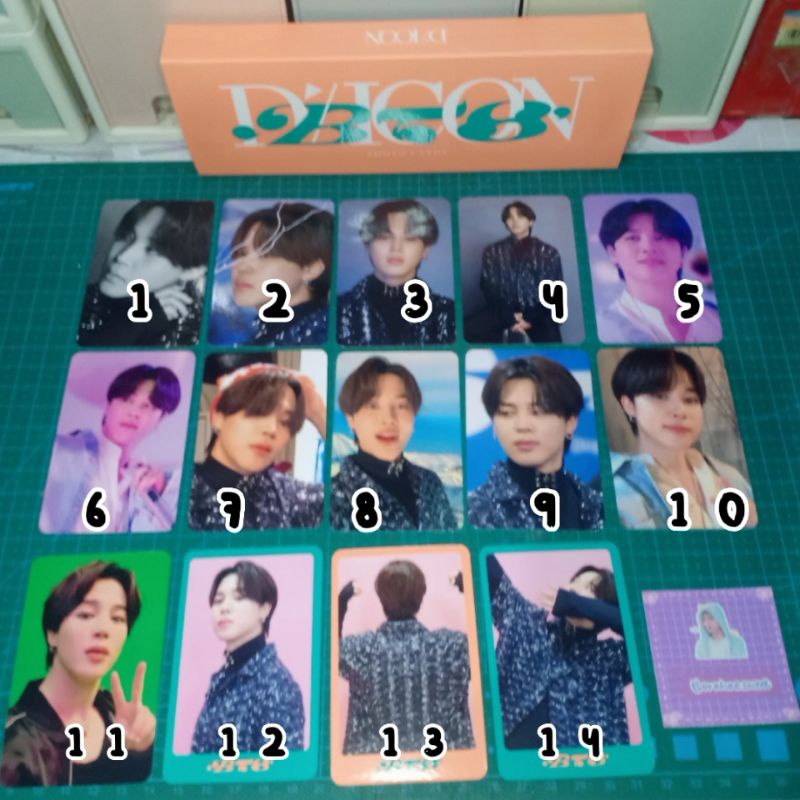 [ JIMIN ] SHARING BTS DICON 102 / BTS DICON MINI / RM JIN SUGA J-HOPE JIMIN V JUNGKOOK