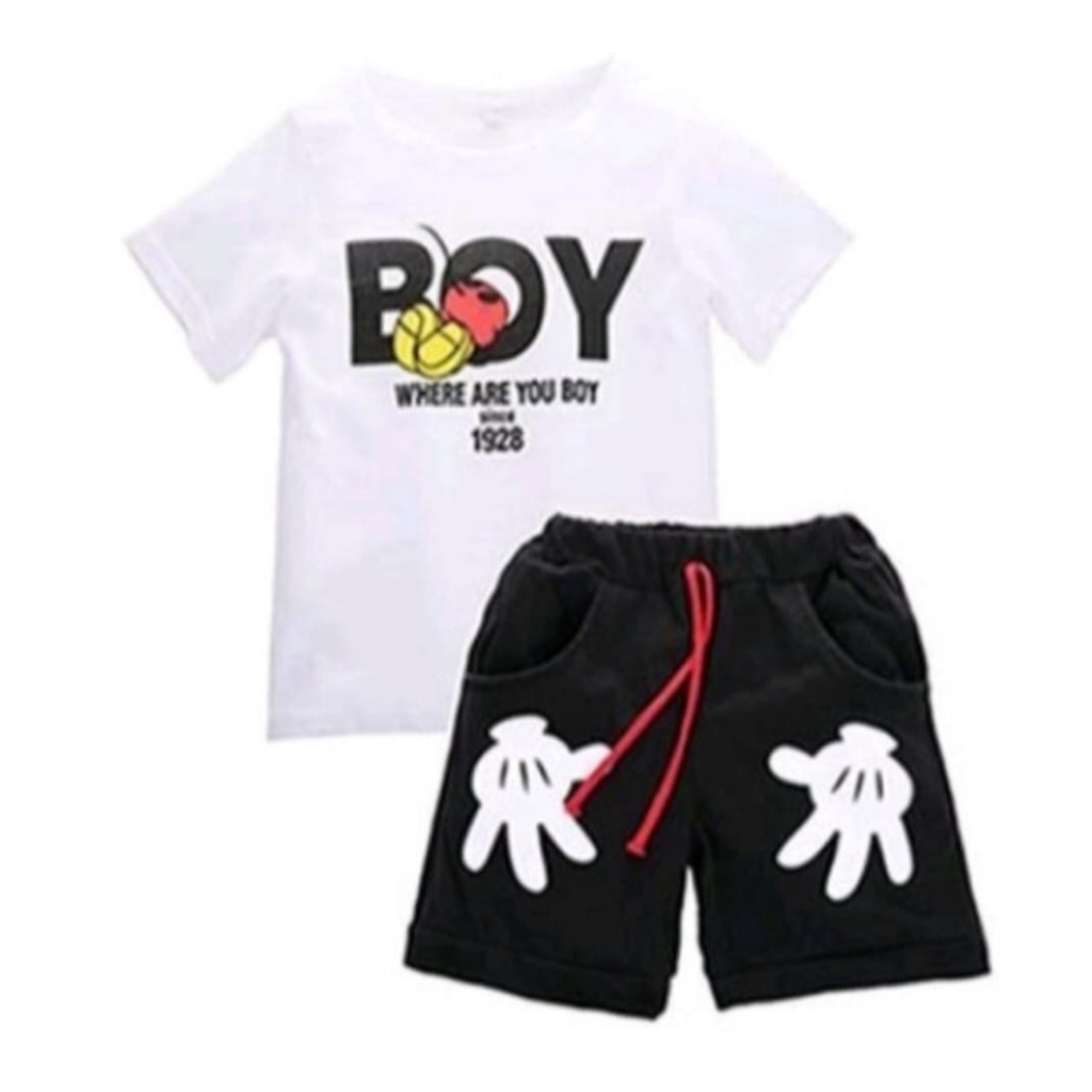 SET BAJU ANAK BOY ONE SET KIDS SETELAN ANAK LAKI-LAKI TERBARU USIA 1-5 THN PAKAIAN ANAK LAKI-LAKI MURAH