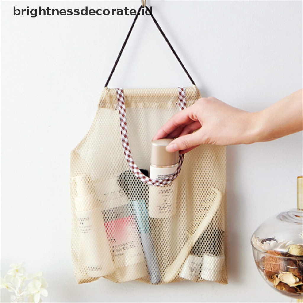 [Birth] Kantong Gantung Sayur Bawang Kentang Dapur Garlic Ginger Mesh Storage Bag [ID]