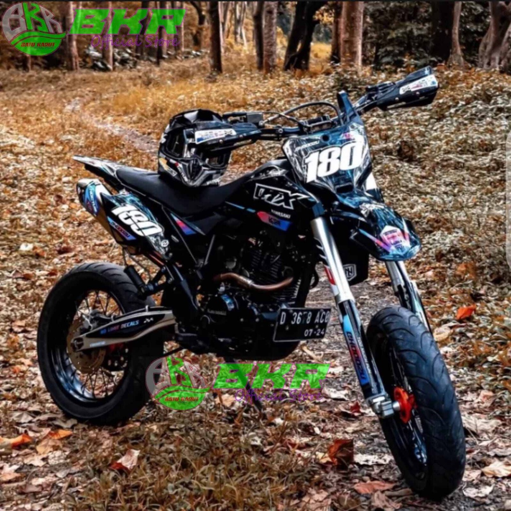 DECAL KLX S || DECAL KLX 150 BF,KLX GORDON ,KLX OLD,KLX S 150 LAMA,KLX BF SUPERMOTO,Klx s, FULL BODY