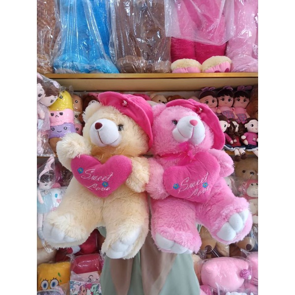 BEAR TOPI SOFT BEAR TOPI LOVE BEAR TOPI RAFSUR LEMBUT