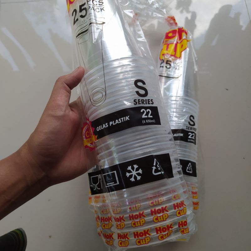 

Ukf5Pc6F4H (Kuliner.Kita) Gelas Cup 22Oz Slim Lancip Tebal-Plastik Pp