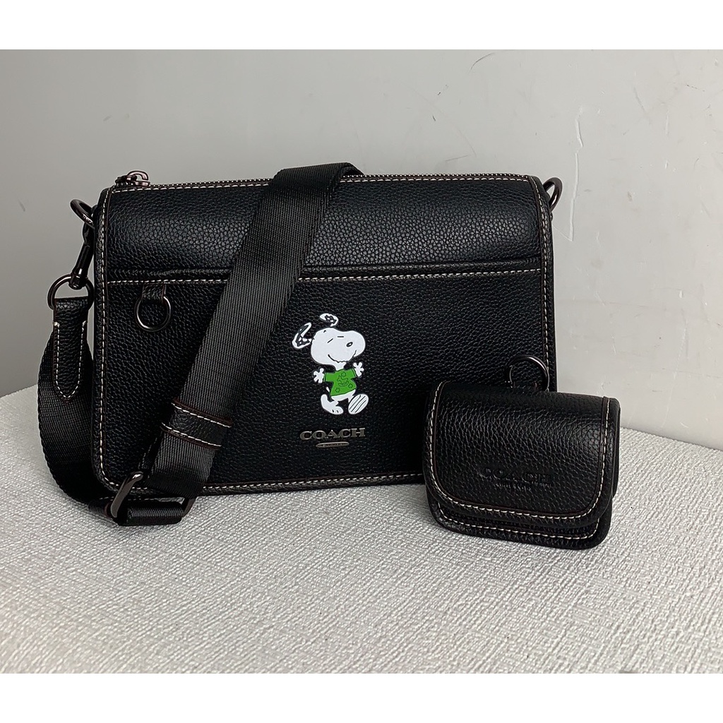Coach CE710 Snoopy two-in-one messenger bag shoulder bag messenger bag  710  ycb