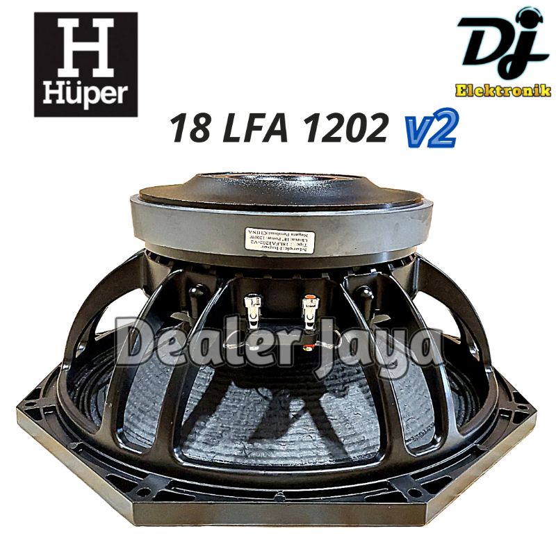Speaker Komponen Huper 18LFA1202 V2 / 18 LFA 1202 V2 / 18 LFA1202 V2 - 18 inch
