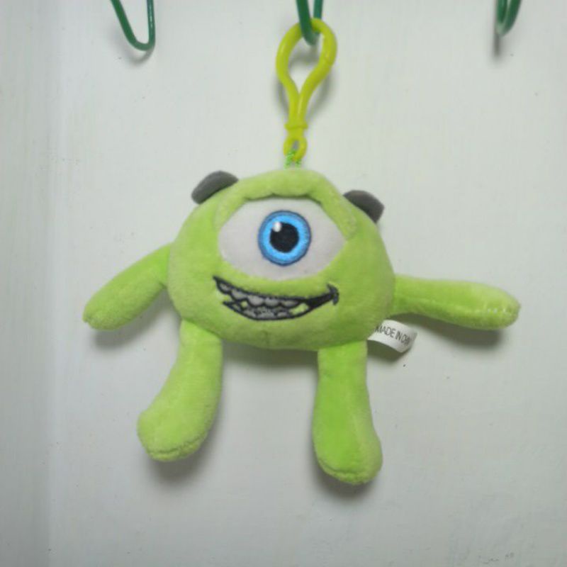 boneka gantungan kunci mike monster inc goblin plush doll