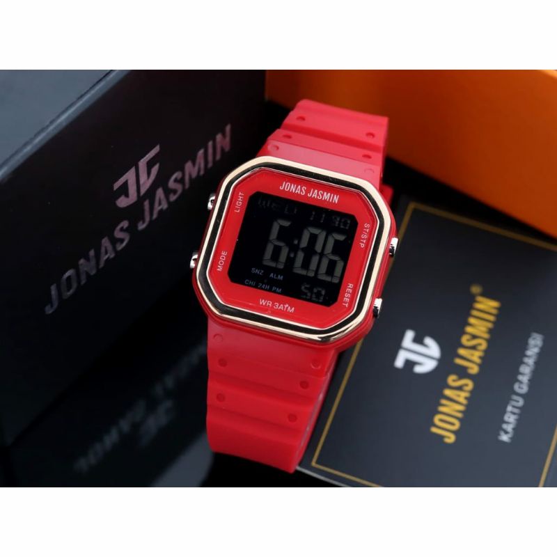 Jam Tangan Original Jonas Jasmin Digital Led Garansi Terlaris Pria Wanita