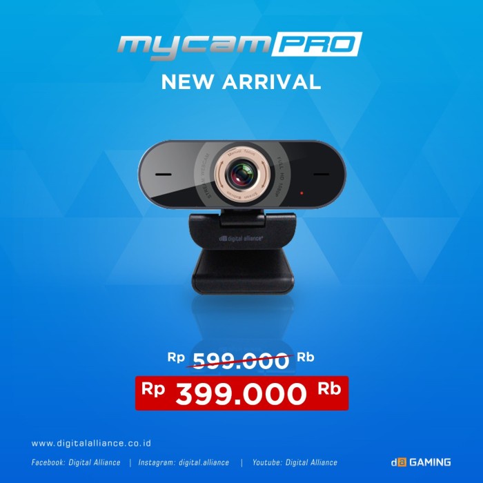 Webcam Webcam Da Mycam Pro 1080P