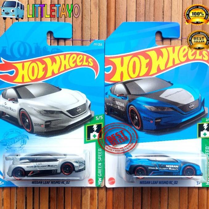 HOTWHEELS NISSAN LEAF NISMO RC 02 MERAH 2022 - SKYLINE R32 R34 GT-R