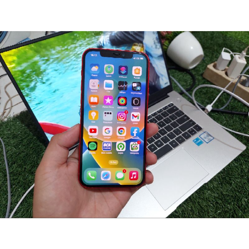 APPLE IPHONE 12 64GB LL/A NO MINUS WITHBOX TERMURAH
