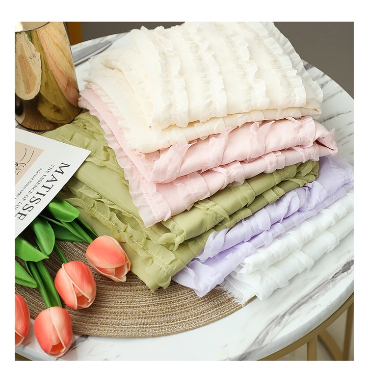 Kertas bunga kain / Kertas buket kain flower wrapping Wrap Buket Korean BahanTweed KB6268