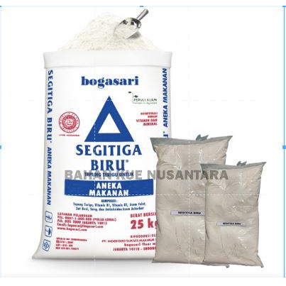 

TEPUNG TERIGU SEGITIGA BIRU KEMASAN REPACK 1000gr