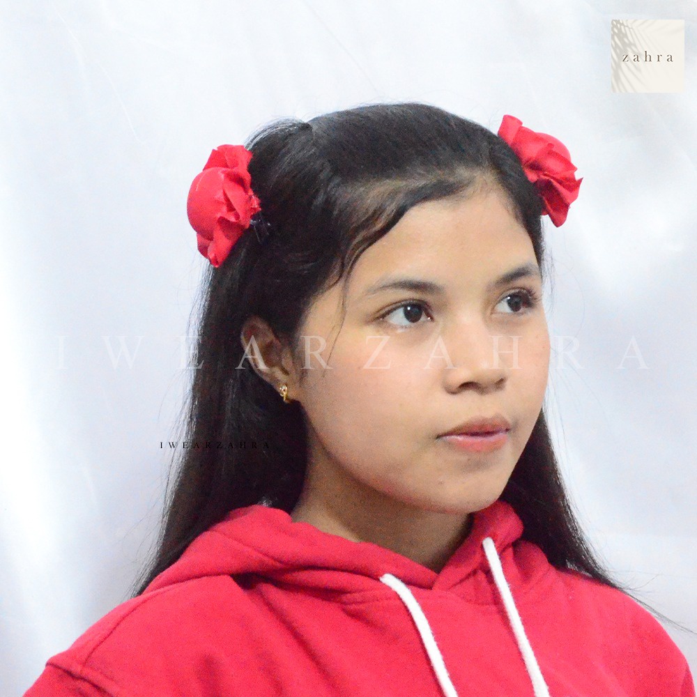 BANDO &amp; JEPIT IMLEK CEPOL - Aksessoris Rambut CNY Chinese New Year Red Cheongsam Hair Accecoris Fashion