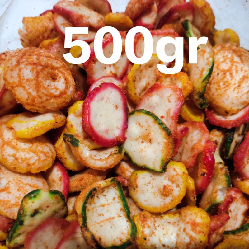 

500gr (½kg) Kerupuk Seblak Krupuk Seblak Pedas Daun Jeruk Kiloan
