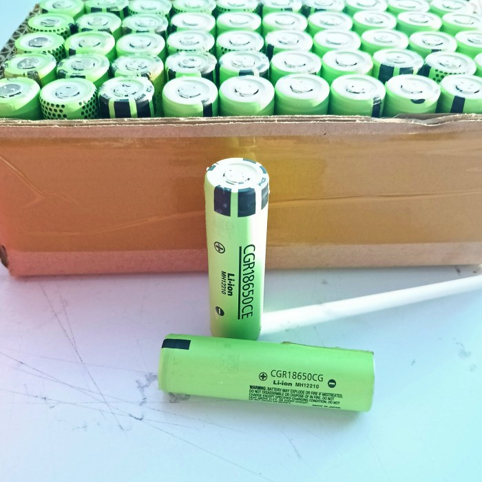 Batrei Batrei Batre 18650 Ori Copotan Laptop Merk Panasonic Cgr18650