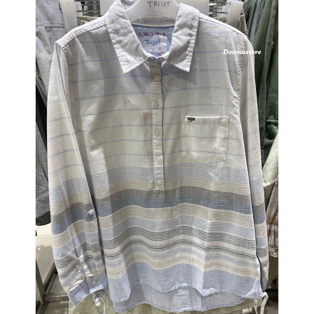 Triset Blouse/Atasan Wanita lengan panjang (S-XL)