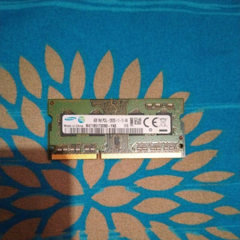 Ram Laptop 4gb DDR 3 L