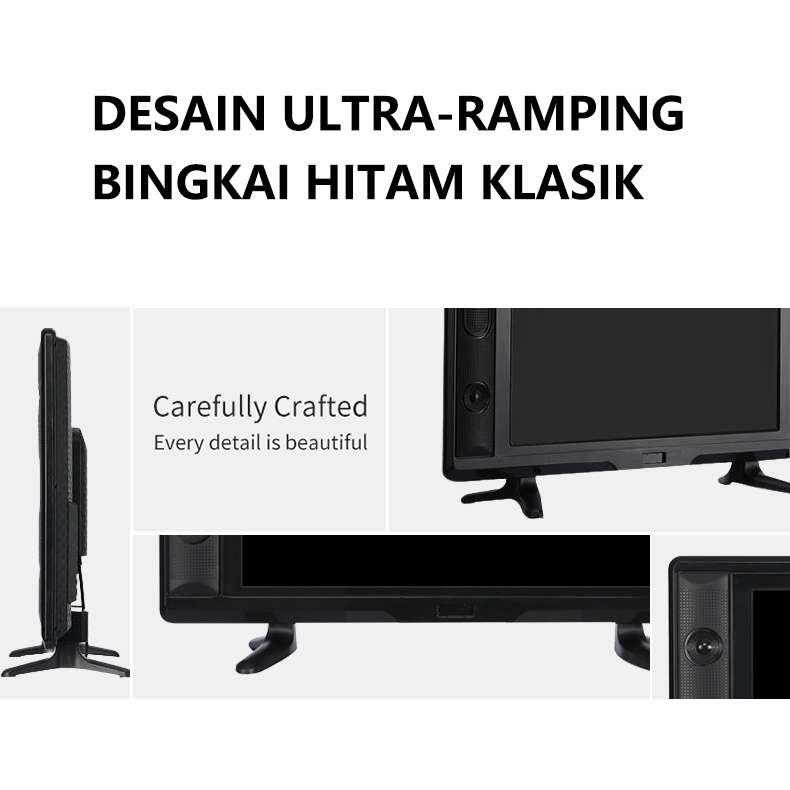 ANIMAX TV LED 24/25 inch digital tv DVB-T2 Garansi 1 tahun Jaminan Kualitas Merek (Waktu Terbatas)Diskon 20 %