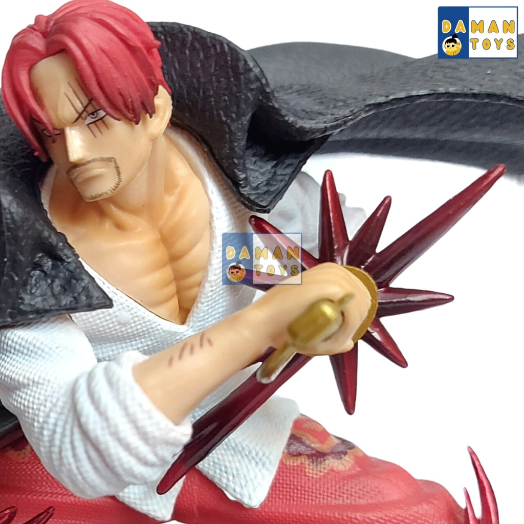 Action Figure One Piece Akakami No Shanks Fighting Pose Luffy Nami