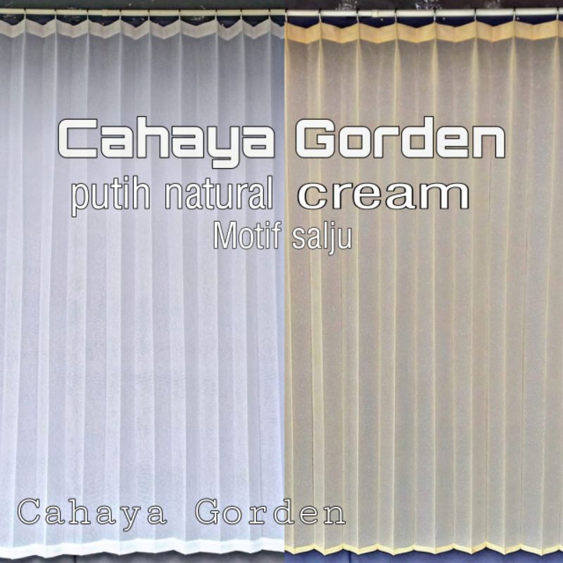 Vitrase Gorden Polos Vitrase Gorden Vitrase Gorden siang Vitrase Transparan Motif salju