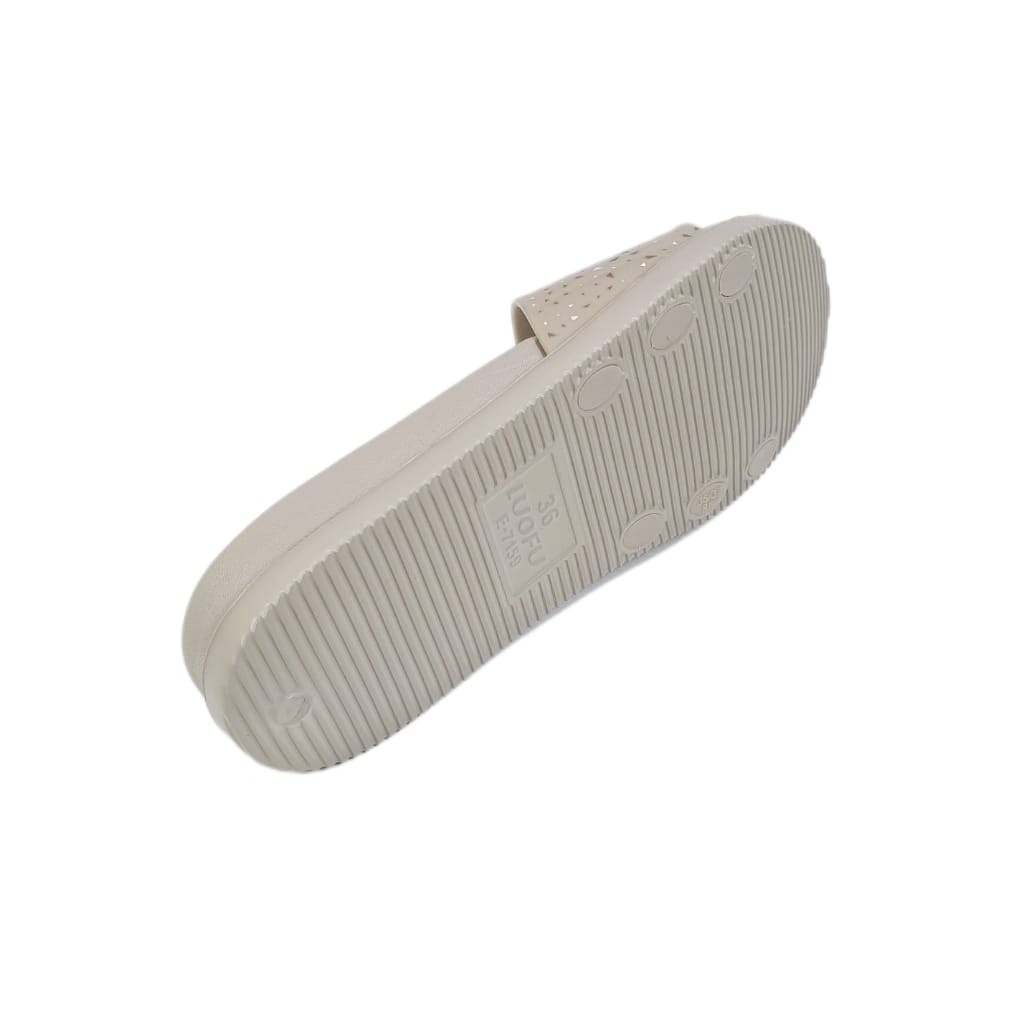 LUOFU ORIGINAL jelly sandal karet empuk murah wanita sendal cewek import E7159S-E121