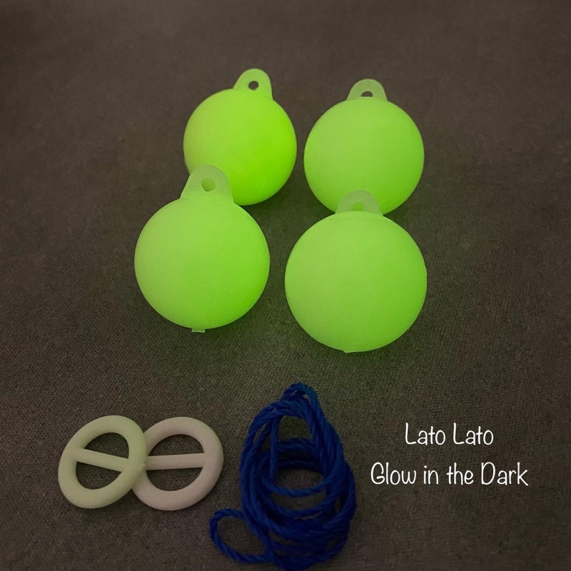 Lato-Lato Glow In the dark Lampu Mainan Viral