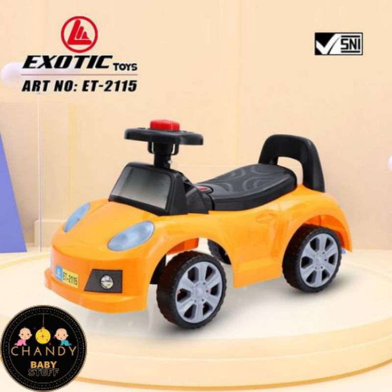 MOBIL MOBILAN RIDE ON ET-2115 EXOTIC (MUSIK DAN LAMPU)