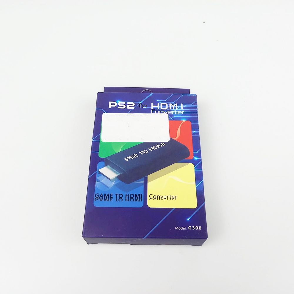 Video Konverter PS2 ke HDMI dengan 3.5mm Port - G300 - Black - OMGA0FBK