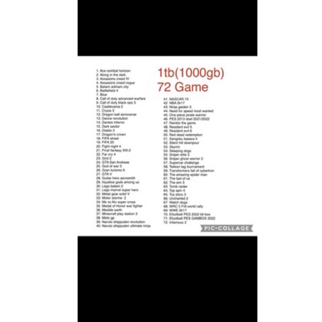 PS3 SLIM ASLI CFW HFW KUALITAS GRADE A HDD 1000gb/1TB hardisk internal (SECOND PRELOVED)